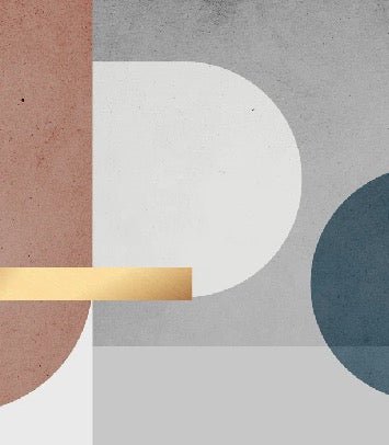 Papel pintado gráfico de cemento