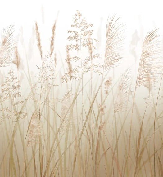 Fondo de flores de campo de trigo