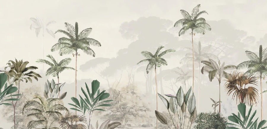 Papel pintado Selva panorámica Green Eden
