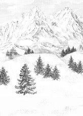 Papel pintado de la montaña de Chamonix