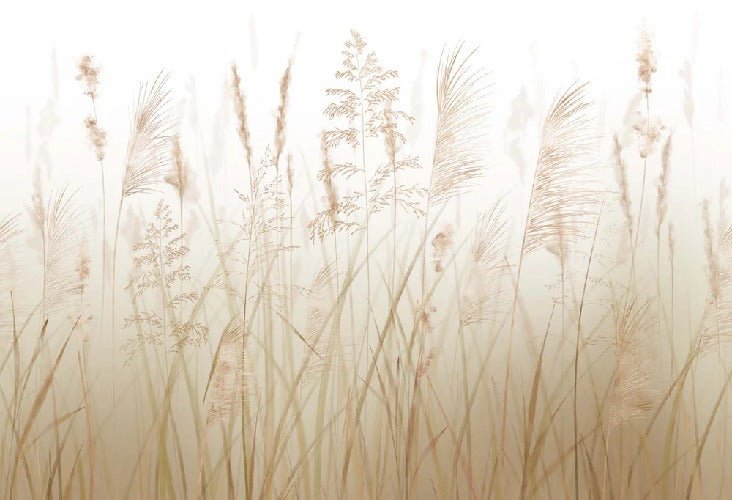 Fondo de flores de campo de trigo