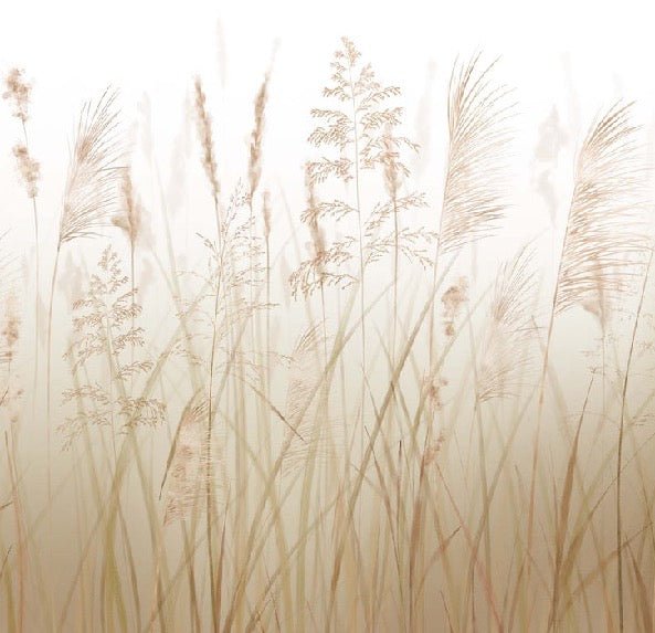 Fondo de flores de campo de trigo