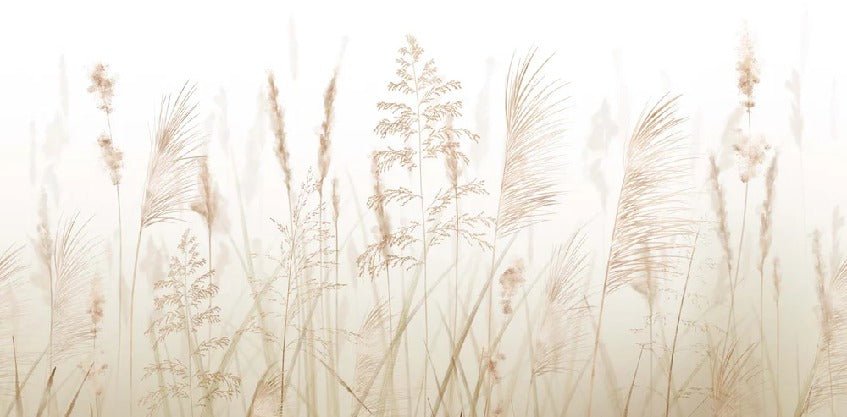 Fondo de flores de campo de trigo