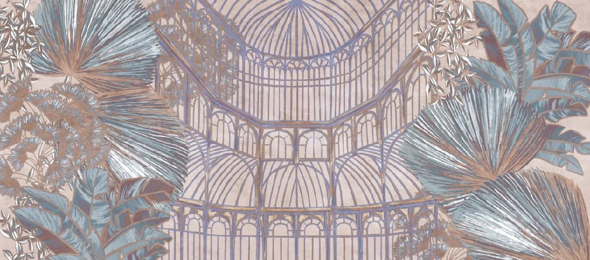 Papel pintado Antique - H210cm x L142cm - Material Softouch