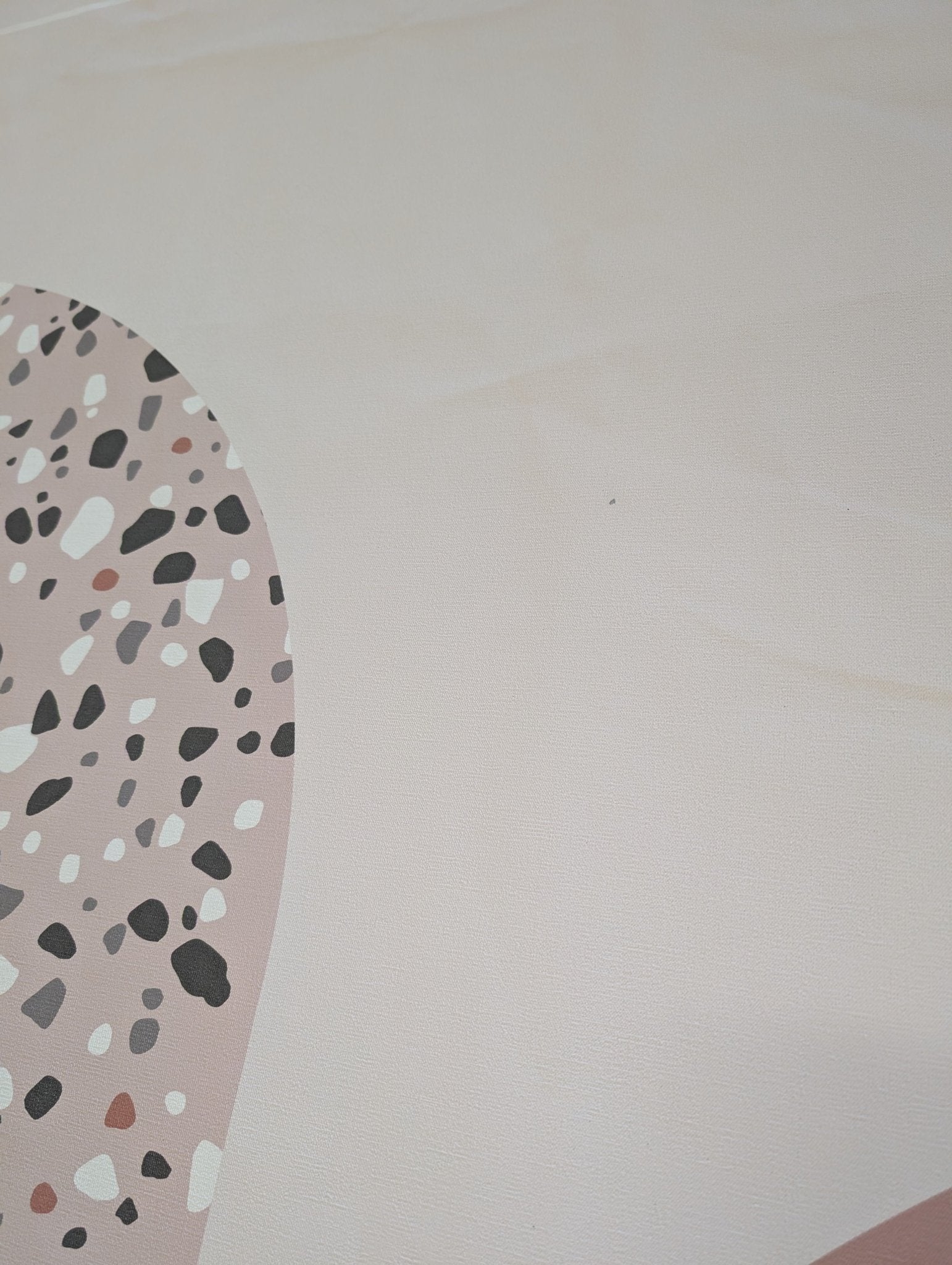Papel Pintado Mapamundi Francés Infantil Gris - H260cm x L322cm - Material Preencolado