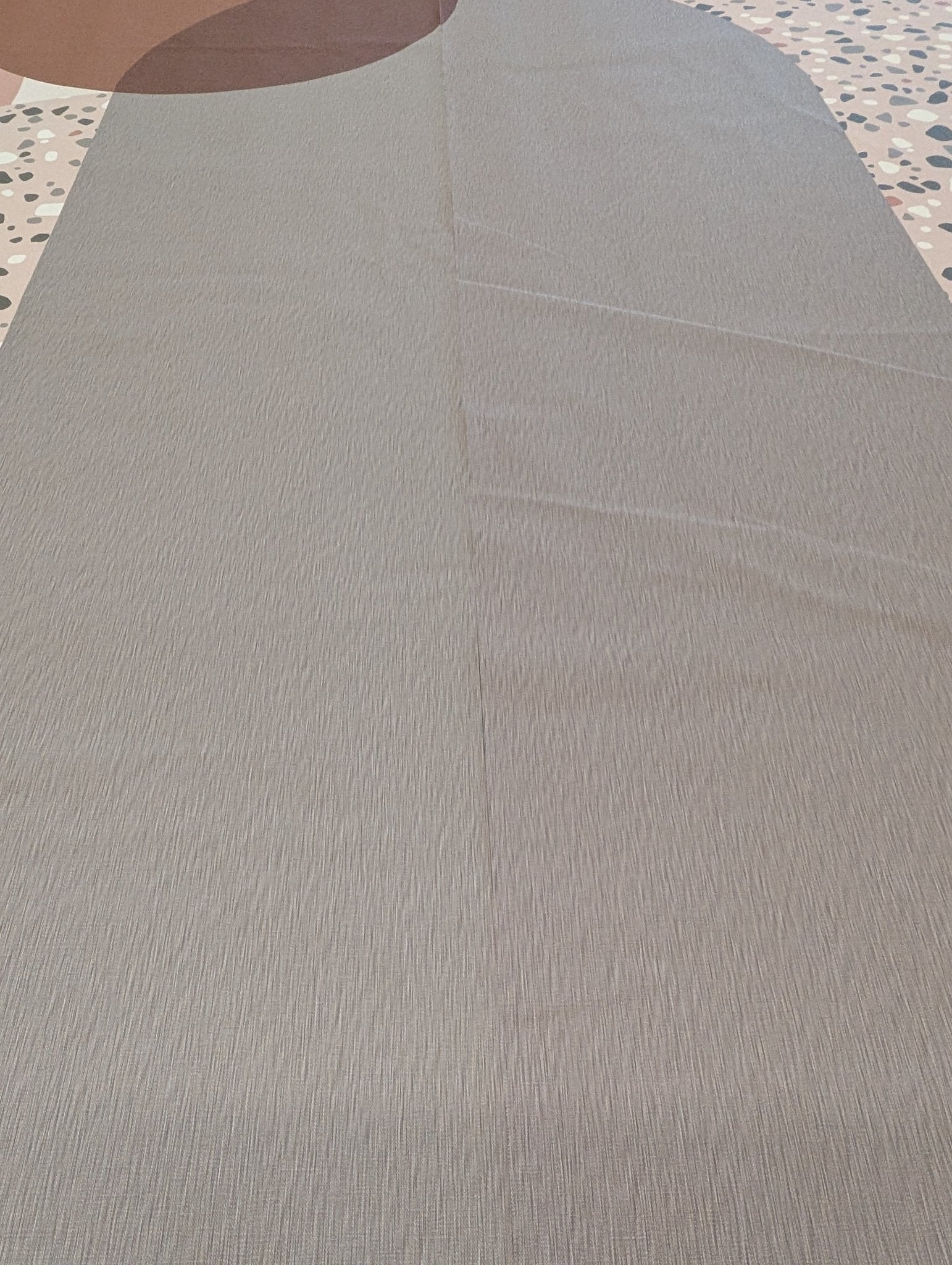 Papel Pintado Mapamundi Francés Infantil Gris - H260cm x L322cm - Material Preencolado
