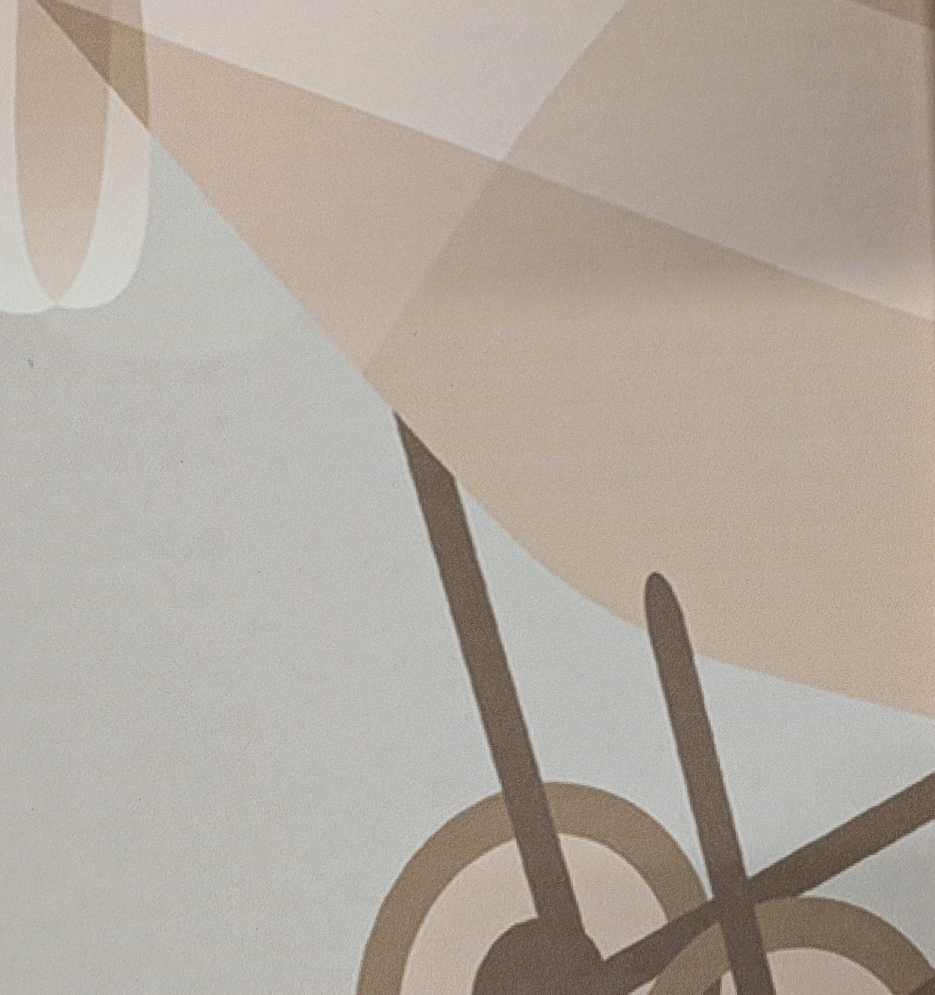 Papel Pintado Mapamundi Francés Infantil Gris - H260cm x L322cm - Material Preencolado
