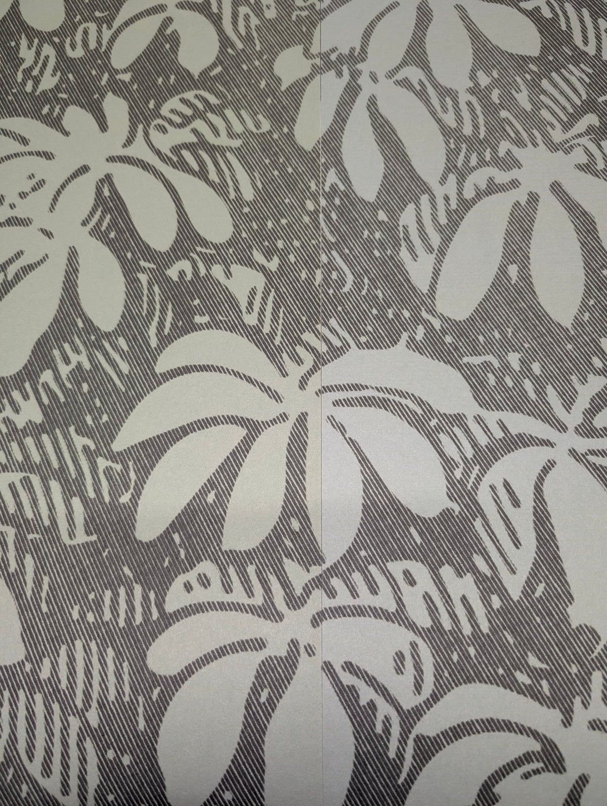 Papel Pintado Mapamundi Francés Infantil Gris - H260cm x L322cm - Material Preencolado