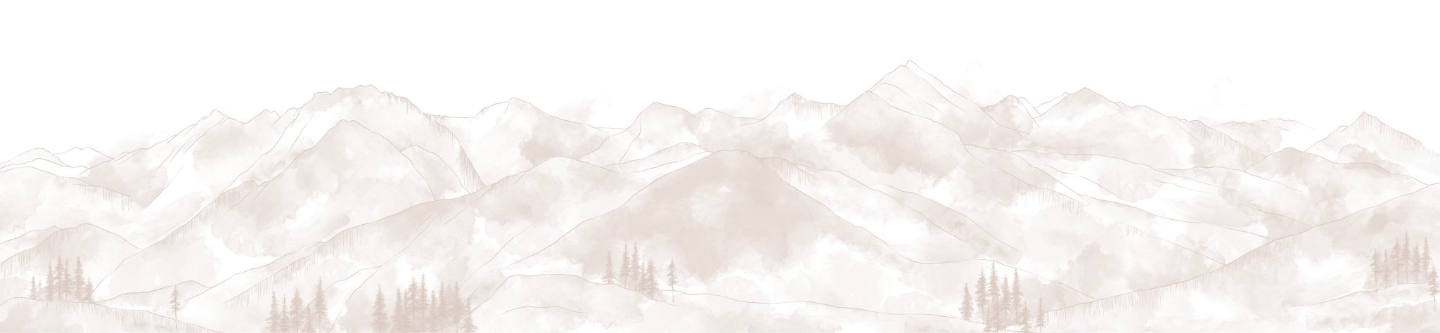 Papier peint panoramique Aravis beige, XXL, tendance