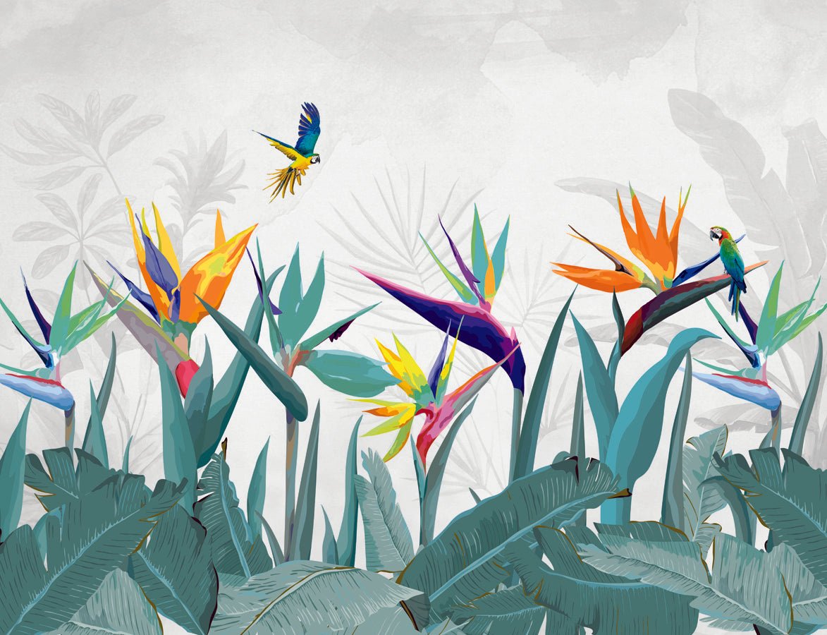 Papier peint panoramique exotique balata, mural concept, tendance