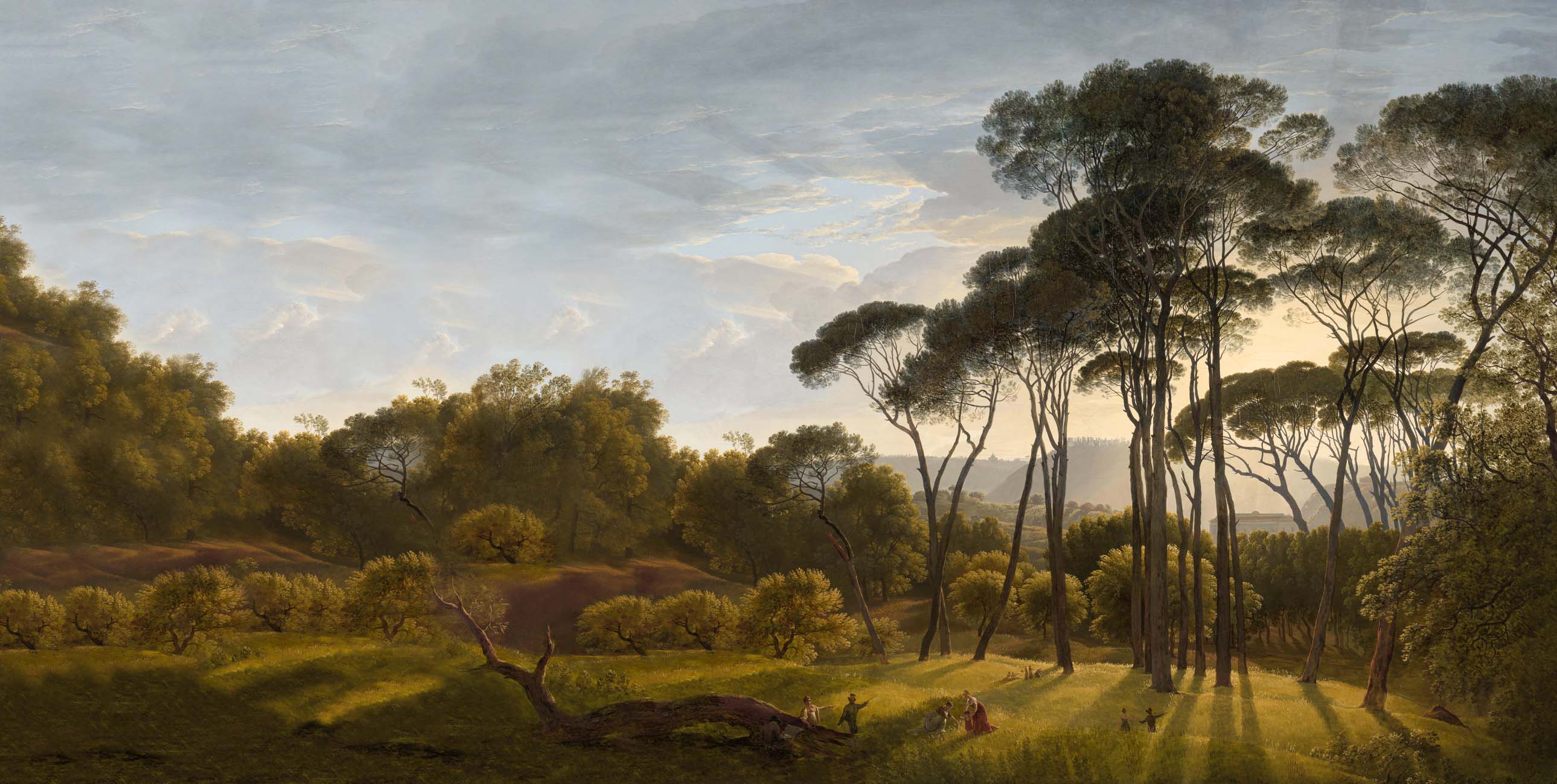 Papier peint hall paysage historique Italie, XXL, tendance