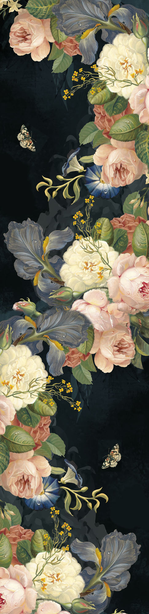 Papier peint escalier - Romantique rétro - Muralconcept