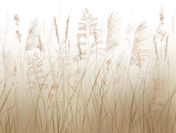 Fondo de flores de campo de trigo