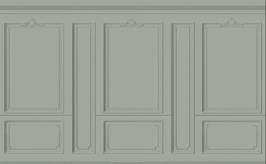 Papel pintado Haussmann Vert de gris