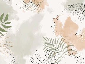 Papel pintado acuarela panorámica