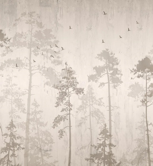 Papel pintado Bosque otoñal