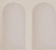 Papel pintado arco panorámico beige