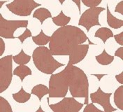 Papel pintado gráfico terra retro