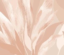 Papel pintado de tela floral nude