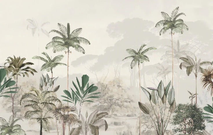 Papel pintado Selva panorámica Green Eden