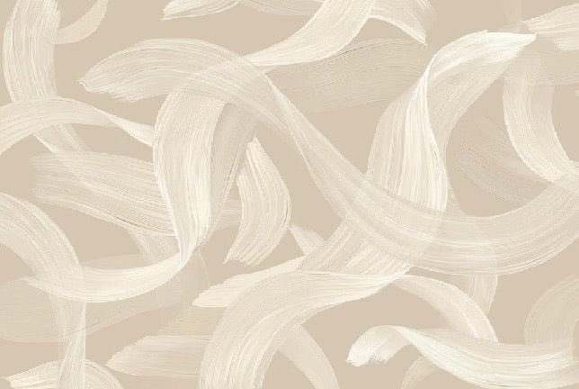 Papier peint contemporain – Beige vibration