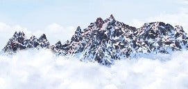 Papel pintado Mont Blanc toile des Cimes