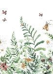 Papel pintado de hadas florales para niños