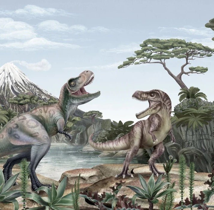 Papel pintado Mundo de dinosaurios