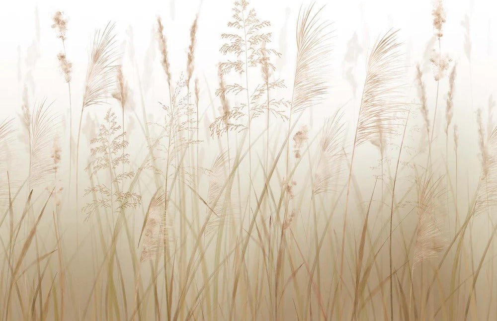 Fondo de flores de campo de trigo