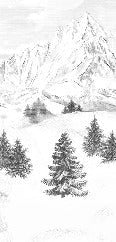 Papel pintado de la montaña de Chamonix