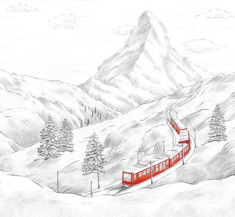 Papel pintado Matterhorn panorámico