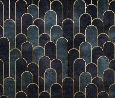 Papel pintado azul oscuro chic