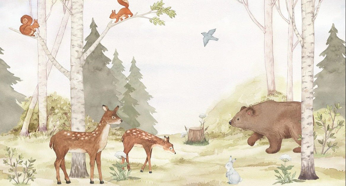 Papel pintado Bosque encantado