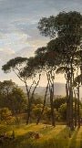 Papier peint paysage historique italien