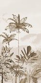 Papel pintado panoramico jungle eden sepia