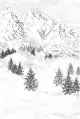 Papel pintado de la montaña de Chamonix