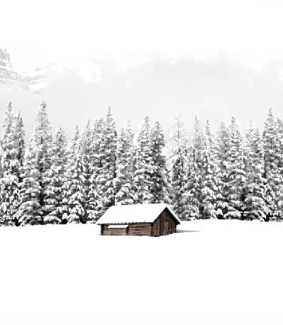 Papel pintado Chalet panorámico de montaña