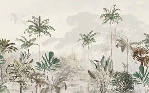 Papel pintado Selva panorámica Green Eden