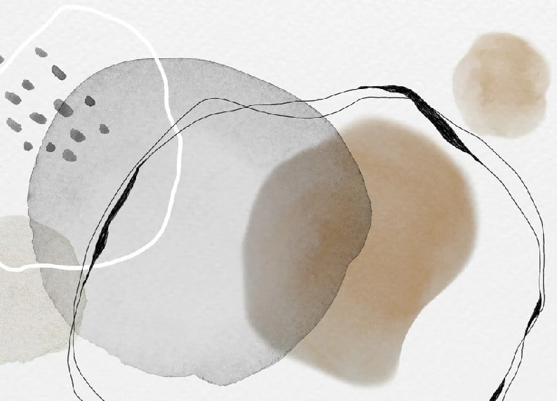 Papier peint panoramique cercle, XXL, tendance