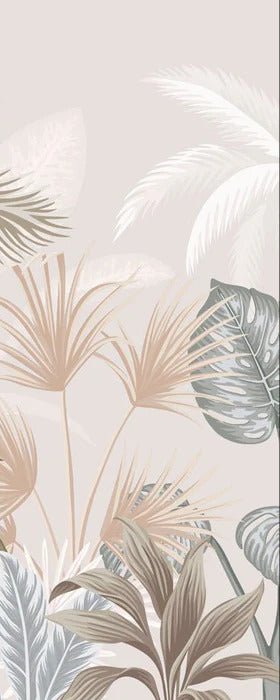 Papier peint toilette jungle terracotta, XXL, tendance