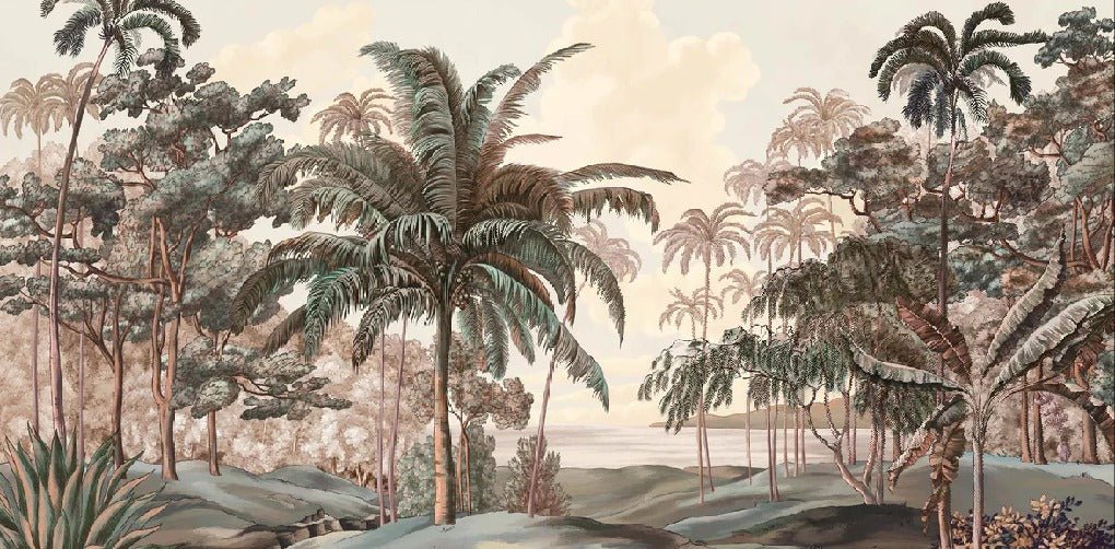 Papel pintado paisaje Célèbes terra