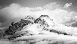 Papel pintado panorámico Picos Dolomitas