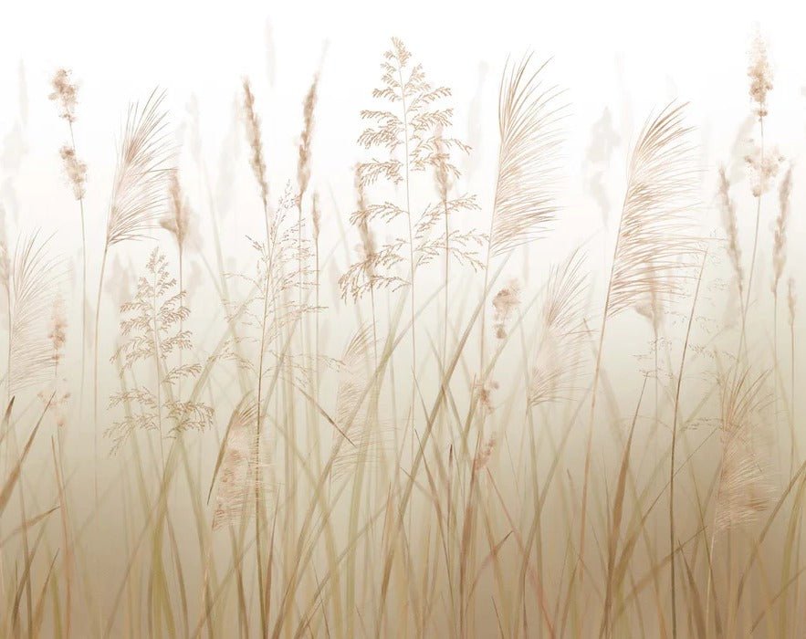 Fondo de flores de campo de trigo