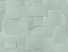 Papel pintado recortado panorámico verde