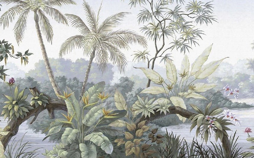 Papel pintado Jungla de moda