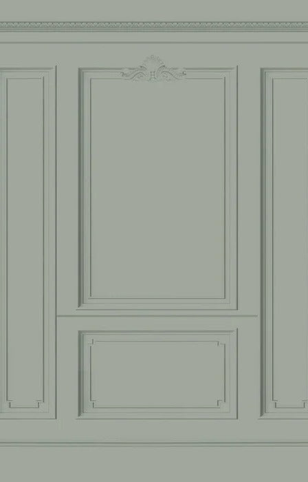 Papel pintado Haussmann Verde grisáceo