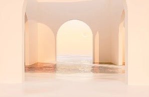 Papier peint panoramique design sunset arch, XXL, tendance