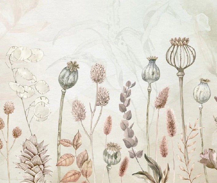 Papier peint automne des fleurs, XXL, tendance