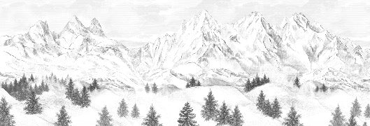 Papier peint Aiguilles d'Arves, XXL, tendance