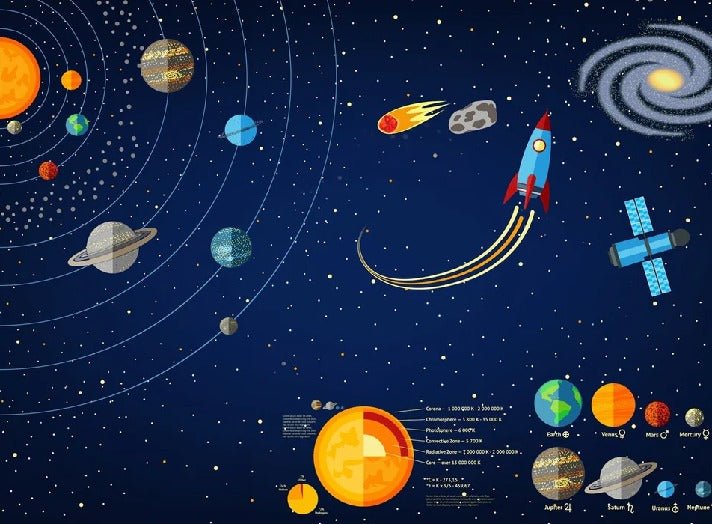 Papier peint astronaute univers galaxy, XXL, tendance